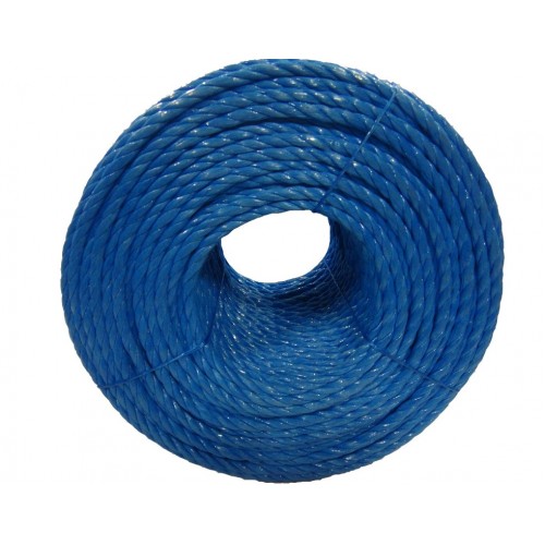 10mmx220m Blue Poly Rope